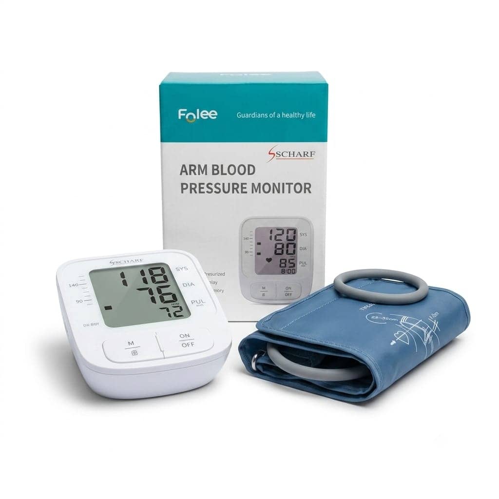 Folee Scharf Digital Arm Blood Pressure Monitor – Automatic BP Machine