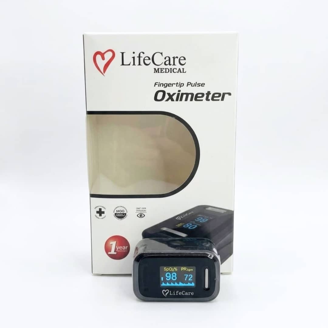 LifeCare Medical Fingertip Pulse Oximeter with Retail Box
