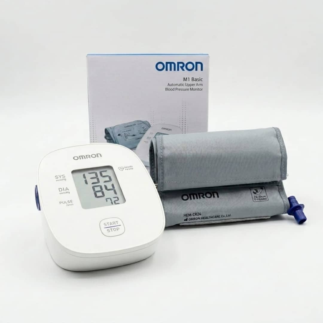 Omron M1 Basic Automatic Upper Arm Blood Pressure Monitor