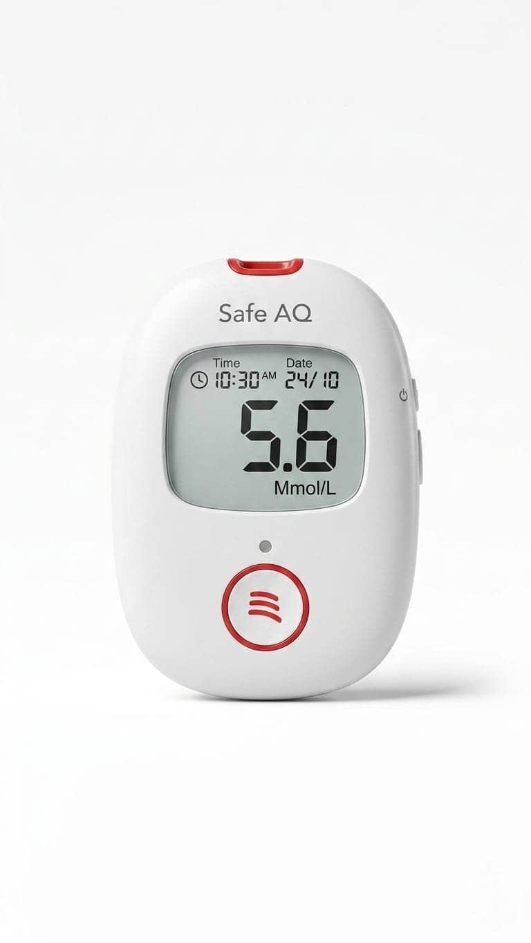Sinocare Safe AQ Voice Blood Glucose Monitoring System Kit